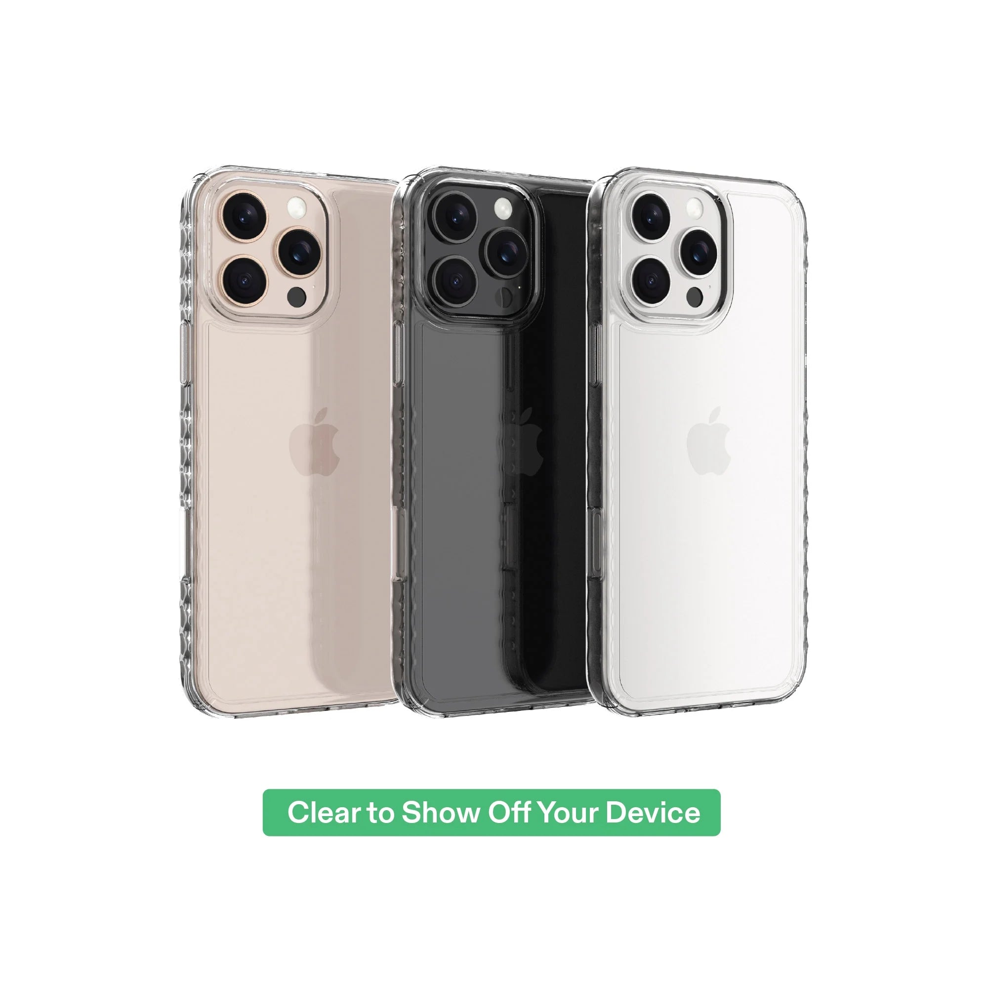 Funda De Gel Protectora Para Teléfono Para Iphone 16 Pro Max - Transparente