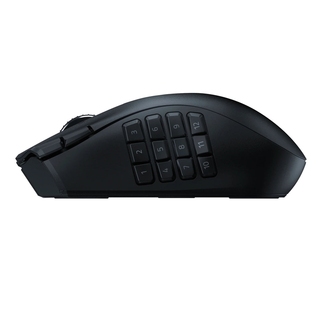 Naga V2 Hyperspeed Mouse Gamer Bluetooth Con Batería AA, Negro