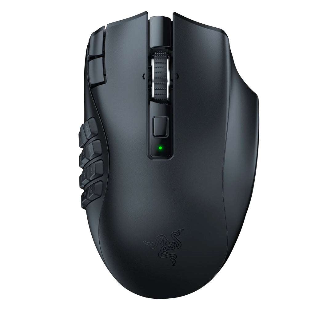 Naga V2 Hyperspeed Mouse Gamer Bluetooth Con Batería AA, Negro