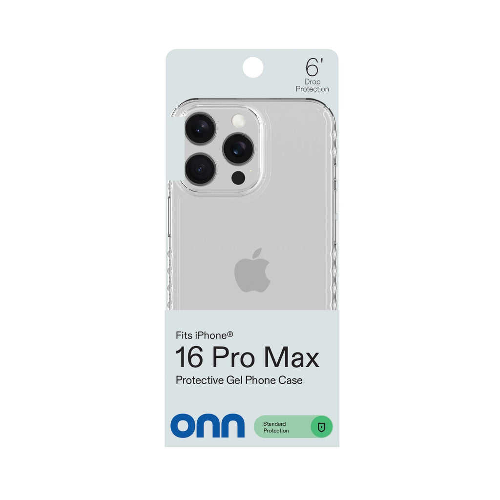 Funda De Gel Protectora Para Teléfono Para Iphone 16 Pro Max - Transparente