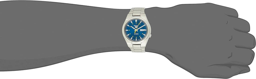 Reloj De Vestir Automático Para Hombre 5 Automático SNK615K Azul De Acero Inoxidable