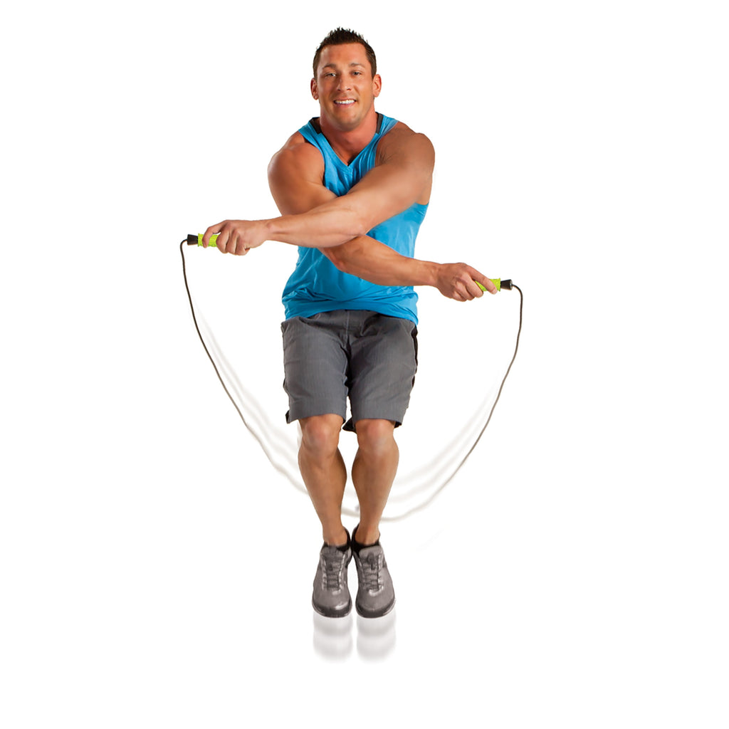 Cuerda De Entrenamiento Rápido Con Agarres De Espuma Acolchada - Cuerda Ajustable Pro De 9 Pies, Movimiento De Rodamientos De Bolas Para Una Rotación Suave Ideal Para Boxeo, Cardio O Entrenamiento De Resistencia