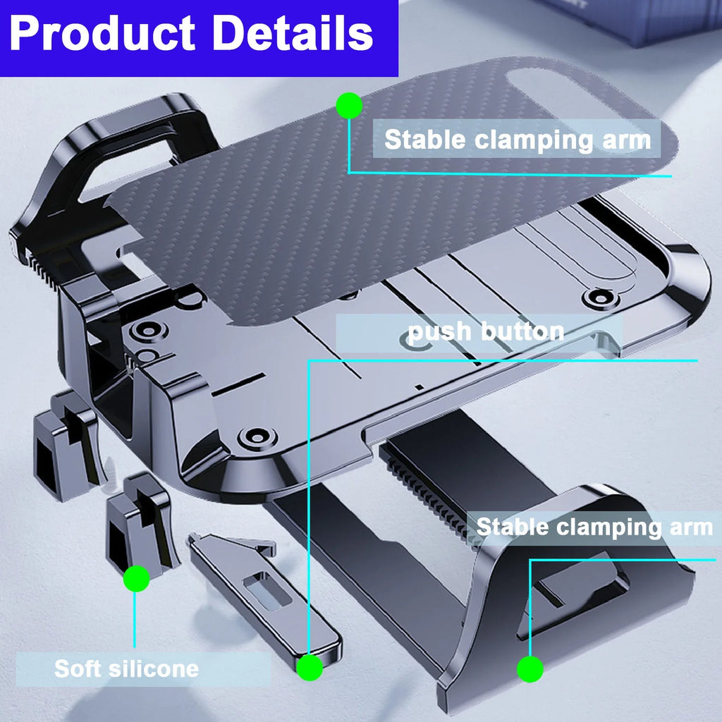 Soporte De Smartphone Para Auto, Soporte De Smartphone Para Auto Con Clip De Ventilación De Aire Para Auto, Soporte Universal De Celular De Brazo Largo, Soportes De Smartphone Para Auto Para Todos Los Smartphones