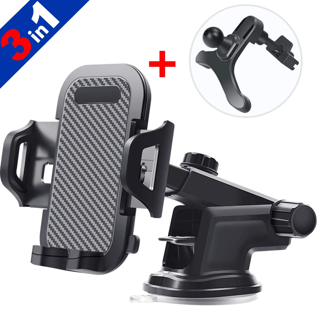 Soporte De Smartphone Para Auto, Soporte De Smartphone Para Auto Con Clip De Ventilación De Aire Para Auto, Soporte Universal De Celular De Brazo Largo, Soportes De Smartphone Para Auto Para Todos Los Smartphones