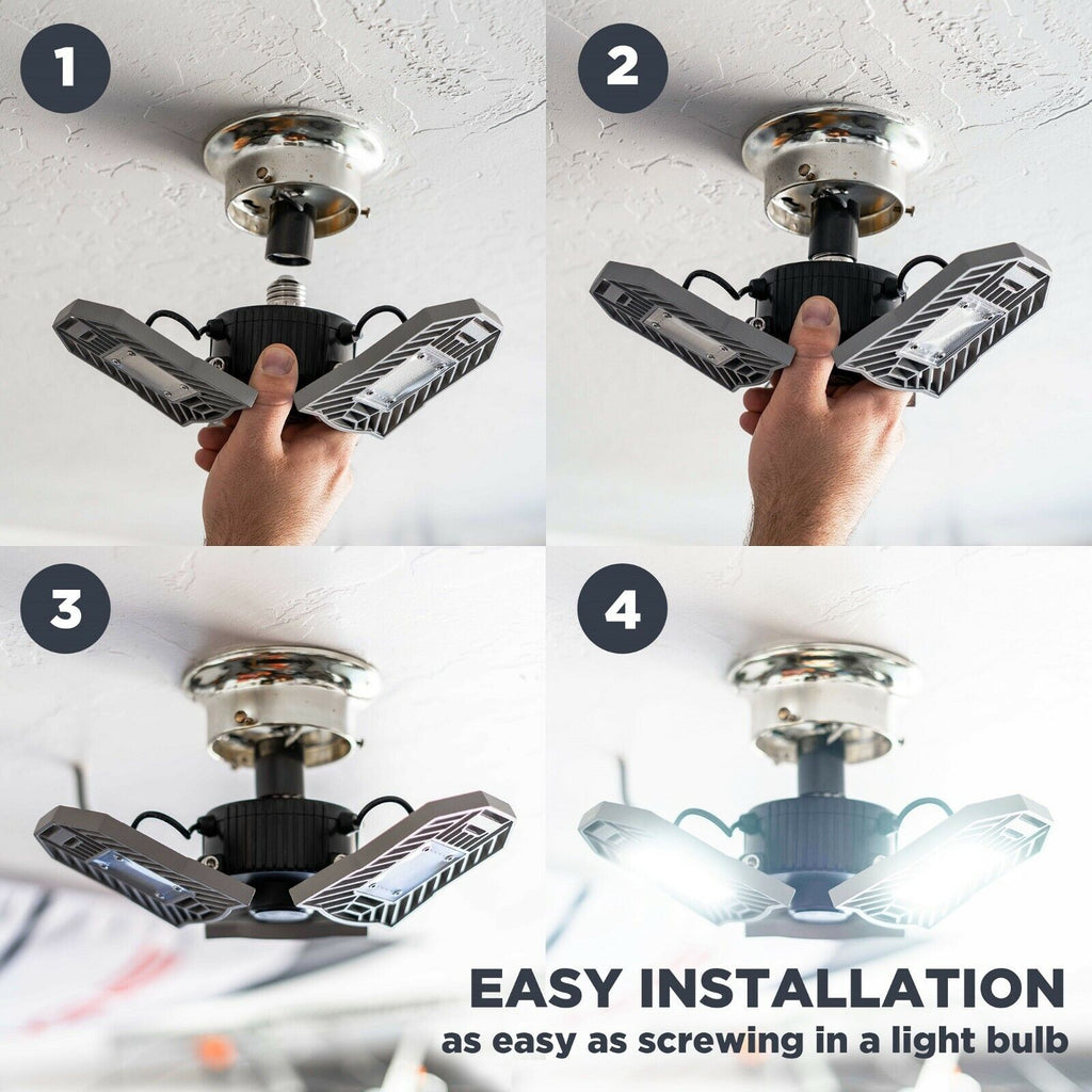 Led Garage Light-Led Adjustable Light-Basement Led Light