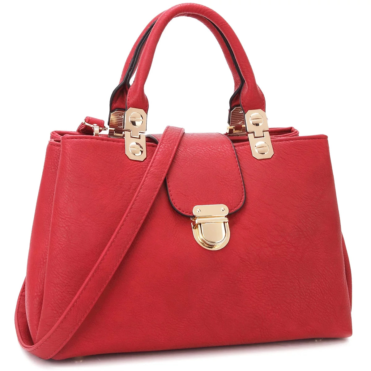 Bolso De Mano Para Mujer, Bolso De Mano Con Asa Superior, Bolso Mediano Tipo Tote, Bolso De Hombro De Cuero Vegano