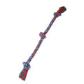Flossy Masticables Mezcla De Algodón 3 Nudos Cuerda Tirador Perro Juguete, Extra Grande, 36"